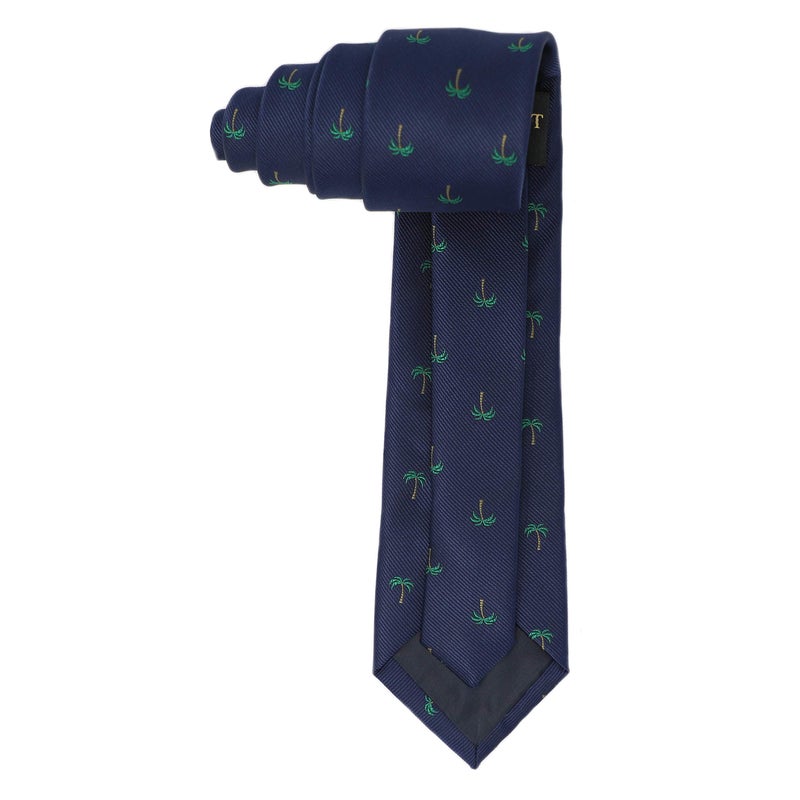 MENDEPOT Plants Trees Necktie Father's Day Men Birthday Gift Tie (Palm Tree) - Image 4